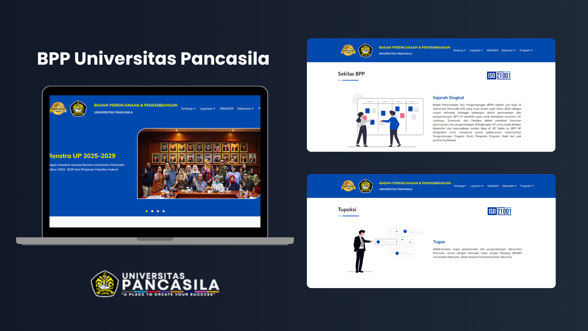 BPP Universitas Pancasila interface