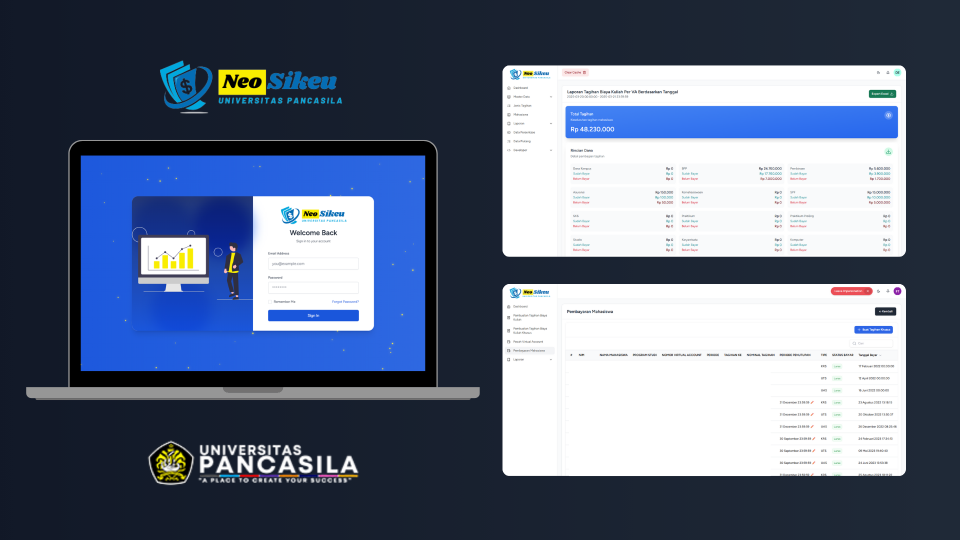Neo SIKEU interface